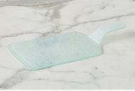 etuHOME White Mini Glass Cheese Tray