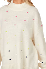 Load image into Gallery viewer, White Novie Pom-Pom Sweater - FINAL SALE
