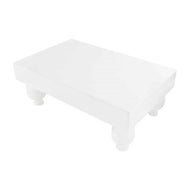 White Serving Stand
