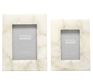 White Quartz Photo Frames