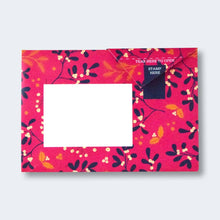 Load image into Gallery viewer, Winter Berries Pigeon Letter pink holly design
