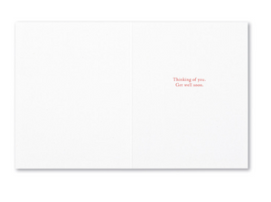 With The New Day Comes Strength Get Well Card