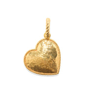 Capucine de Wulf Love Pendant - Hammered  Gold