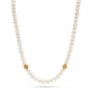 Capucine de Wulf Berry Single Strand Necklace, 16"+2'' - Pearl