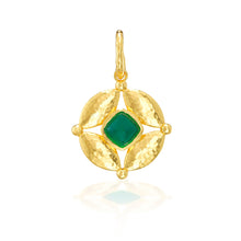 Load image into Gallery viewer, Capucine de Wulf Double Sided Pendant showing Green Onyx
