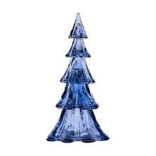 Load image into Gallery viewer, Juliska Berry and Thread 16&quot; Large Stackable Glass Tree Set/5 - Blue
