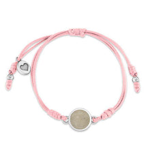 Load image into Gallery viewer, Dune Jewelry Touch The World Dusty Rose Heart Bracelet - Heart Disease Care &amp; Research
