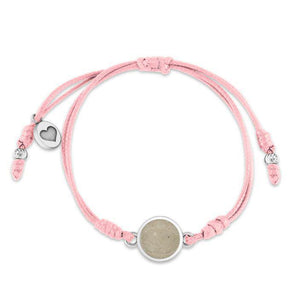 Dune Jewelry Touch The World Dusty Rose Heart Bracelet - Heart Disease Care & Research