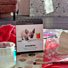 Load image into Gallery viewer, Daily Cattitudes - Desk Flipchart mood creative
