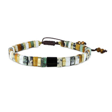 Load image into Gallery viewer, Cait Bracelet with Geometric Stone Beads

