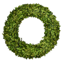 Load image into Gallery viewer, Preserved Boxwood Country Manor Wreath - Round 
