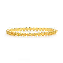 Load image into Gallery viewer, Capucine de Wulf Eternity Petite Hinged Bangle - Gold
