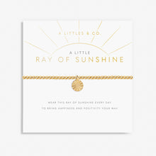 Load image into Gallery viewer, A Little &#39;Ray Of Sunshine&#39; Bracelet in Gold-Tone Plating
