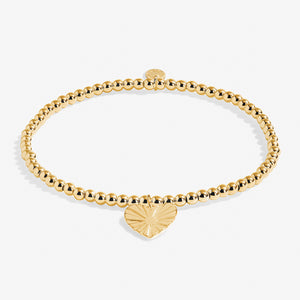 A Little 'She Believed She Could So She Did' Bracelet in Gold-Tone Plating