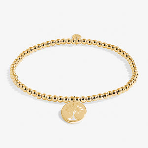 A Little 'Family' Bracelet in Gold-Tone Plating