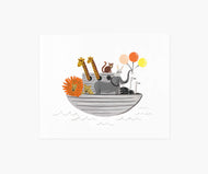 Rifle Paper Noah's Ark Art Print - 11x14