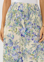 Load image into Gallery viewer, Close up of the wide smocked waist line
