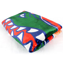Load image into Gallery viewer, folded Florida Gators Sublimated Soft Throw Blanket
