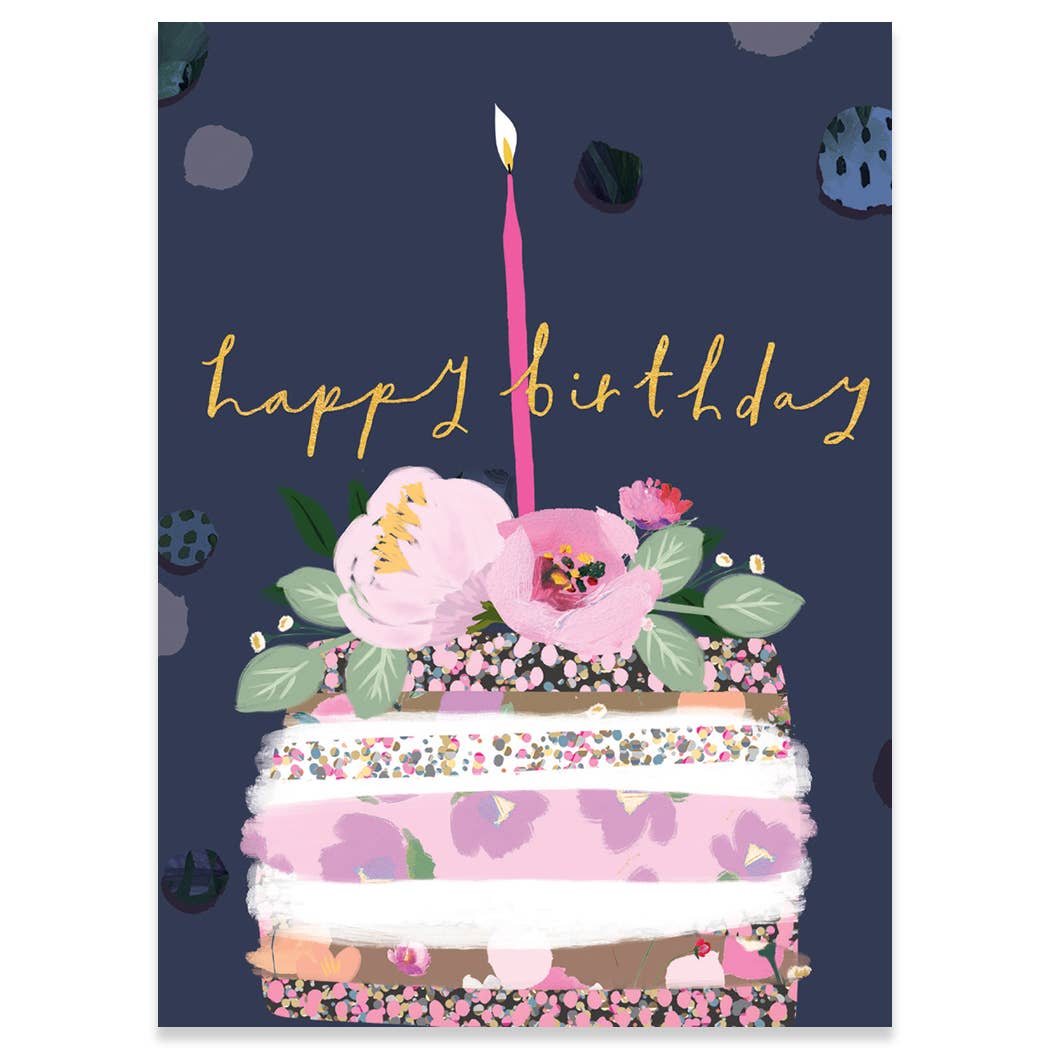 Birthday Cake Carte Birthday Card