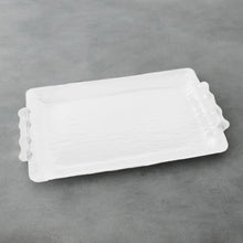 Load image into Gallery viewer, VIDA Bamboo Md Rectangular Tray (White)

