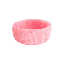 Load image into Gallery viewer, RESIN Sorbet Large Round Bowl ( Raspberry)
