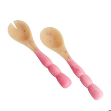 Load image into Gallery viewer, RESIN Sorbet Salad Servers( Raspberry)
