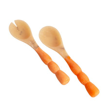 Load image into Gallery viewer, RESIN Sorbet Salad Servers( Tangerine)
