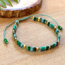 Load image into Gallery viewer, Cait Bracelet with Geometric Stone Beads
