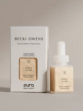 Load image into Gallery viewer, Beach Glow Becki Owens Pura Smart Vial Diffuser Refill
