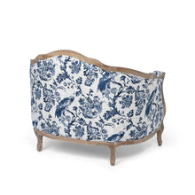 Load image into Gallery viewer, Park Hill Collection Bluebird Toile Settee
