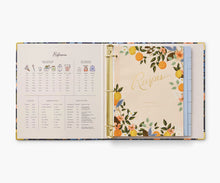 Load image into Gallery viewer, Rifle Paper Citrus Grove Recipe Binder
