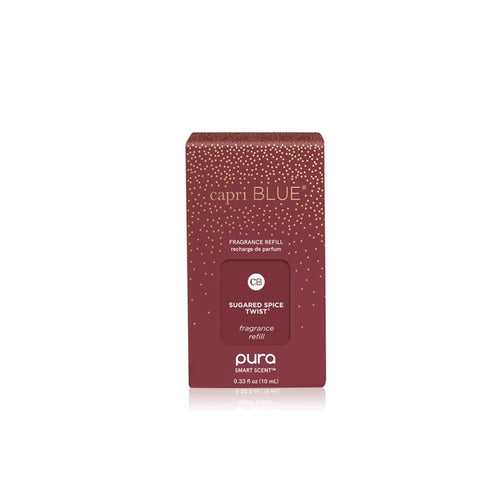 CB + PURA HOLIDAY - SUGARED SPICE TWIST DIFFUSER REFILL, 0.33 oz
