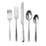 Juliska Carine Bright Satin 5 Piece Flatware Setting