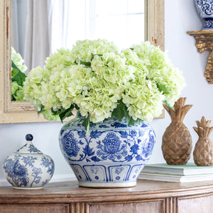 Chinoiserie Ginger Jar Vase