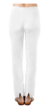 Load image into Gallery viewer, Gretchen Scott Designs Cotton / Spandex GripeLess Pants - Solid - White
