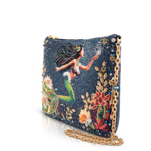 Load image into Gallery viewer, Mermaid Magic Beaded Crossbody Handbag side view
