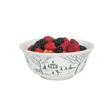 Load image into Gallery viewer, Juliska Country Estate Winter Frolic Cereal/Ice Cream Bowl - Evergreen
