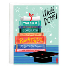 Load image into Gallery viewer, Graduation Greeting Card - Happy Grad Books
