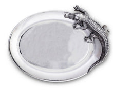 Load image into Gallery viewer, Arthur Court Alligator Oval Platter
