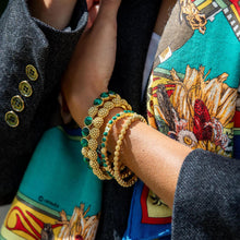 Load image into Gallery viewer, person wearing gold jewelry
