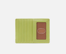 Load image into Gallery viewer, HOBO Euro Slide Card Case - Celery - FINAL SALE
