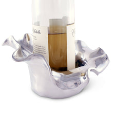 Load image into Gallery viewer, Carmel Wine Coaster holding wine bottle
