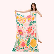 Print Scarf Pop Flower Posie