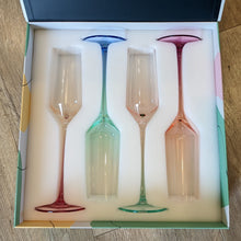Load image into Gallery viewer, Mezclada Champagne Flute - Set of 4 in a box
