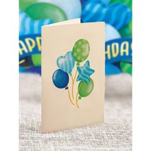 Load image into Gallery viewer, Mini Birthday Balloon Blue
