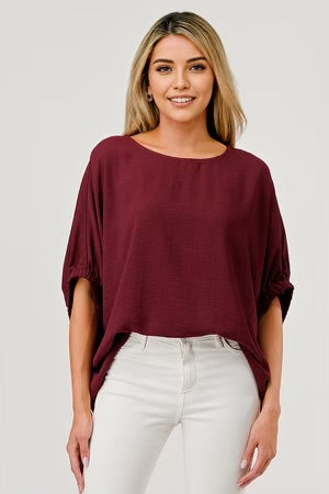 Easy Wear Short Sleeve Top