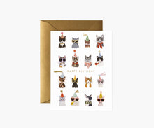 Load image into Gallery viewer, Rifle Paper Cool Cats Birthday Card
