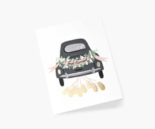 Load image into Gallery viewer, Rifle Paper Just Married Getaway Card

