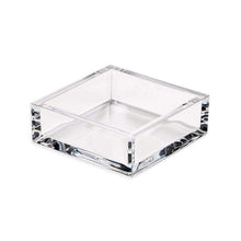 Load image into Gallery viewer, Caspari Acrylic Cocktail Napkin Holder - Crystal Clear
