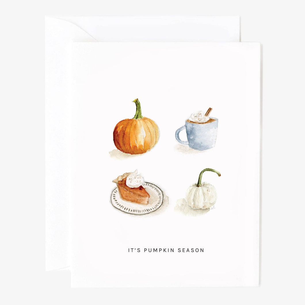 it's Pumpkin Season Greeting Card